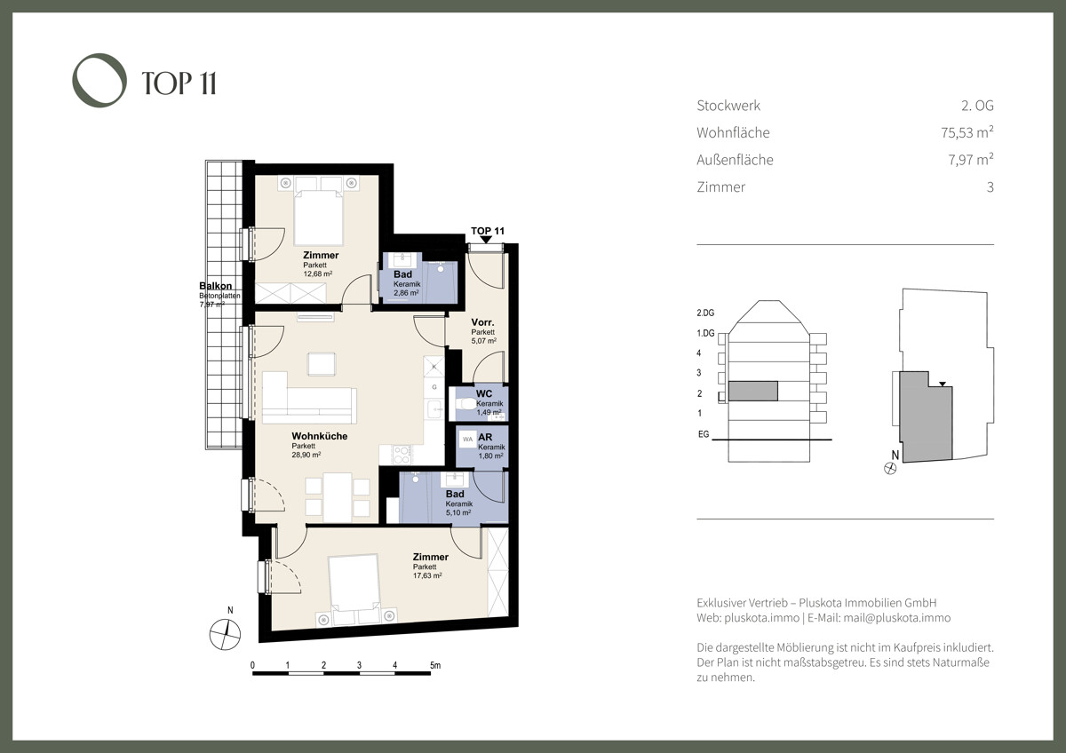 DAS VIVENOT - GRUNDRISS TOP11