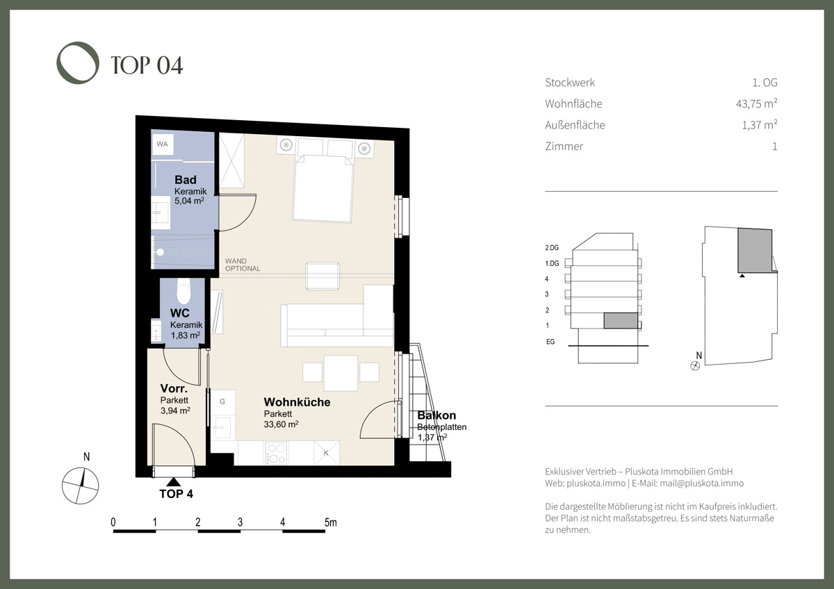 DAS VIVENOT - GRUNDRISS TOP 4