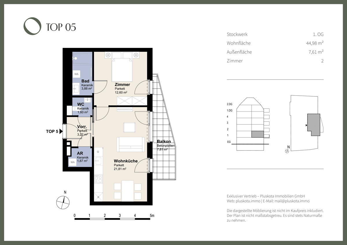 DAS VIVENOT - GRUNDRISS TOP5