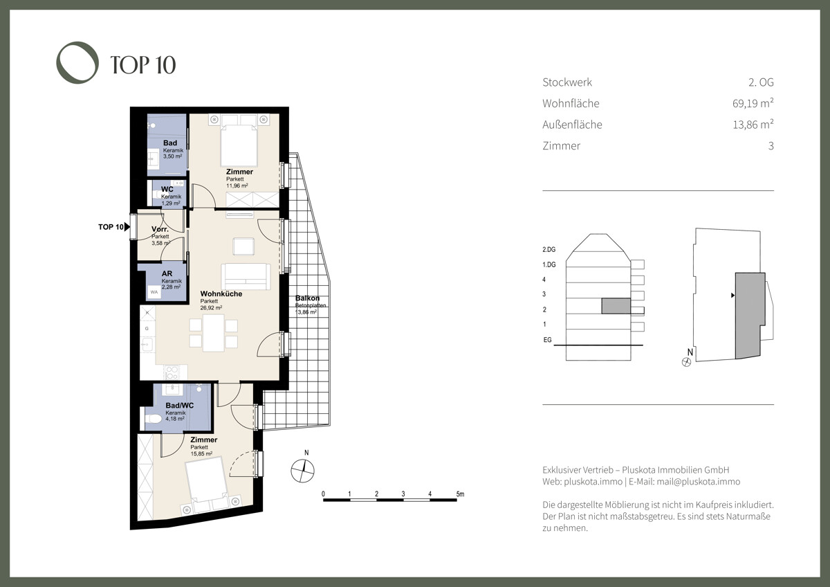 DAS VIVENOT - GRUNDRISS