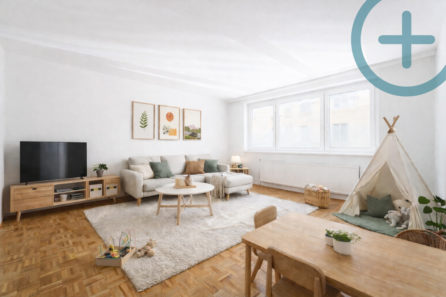 AiStaging: Wohnzimmer