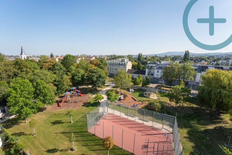 Ausblick Gemeinschaftsterrasse